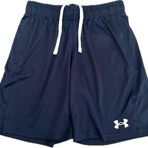 Under Armour kids black Athletic Shorts